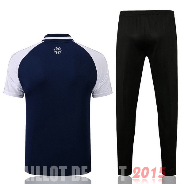 Maillot De Foot Ensemble Complet Polo Real Madrid 22/23 Noir Blanc
