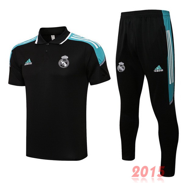 Maillot De Foot Ensemble Complet Polo Real Madrid 22/23 Noir Vert