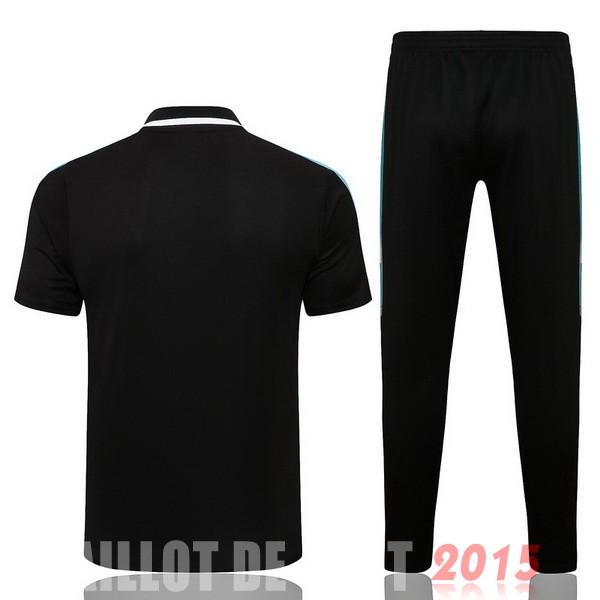 Maillot De Foot Ensemble Complet Polo Real Madrid 22/23 Noir Vert