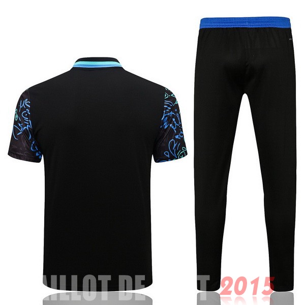Maillot De Foot Ensemble Complet Polo Real Madrid 22/23 Noir Vert