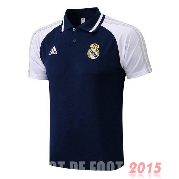 Maillot De Foot Polo Real Madrid 22/23 Noir Blanc