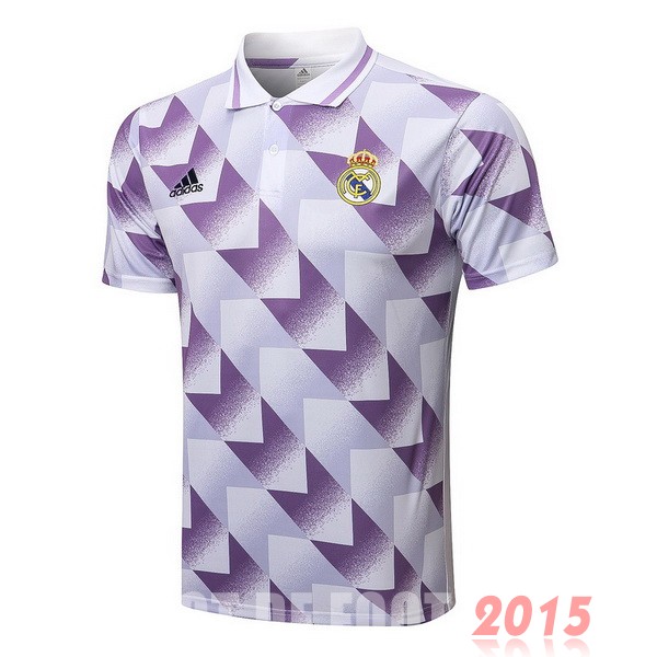 Maillot De Foot Polo Real Madrid 22/23 Purpura Blanc