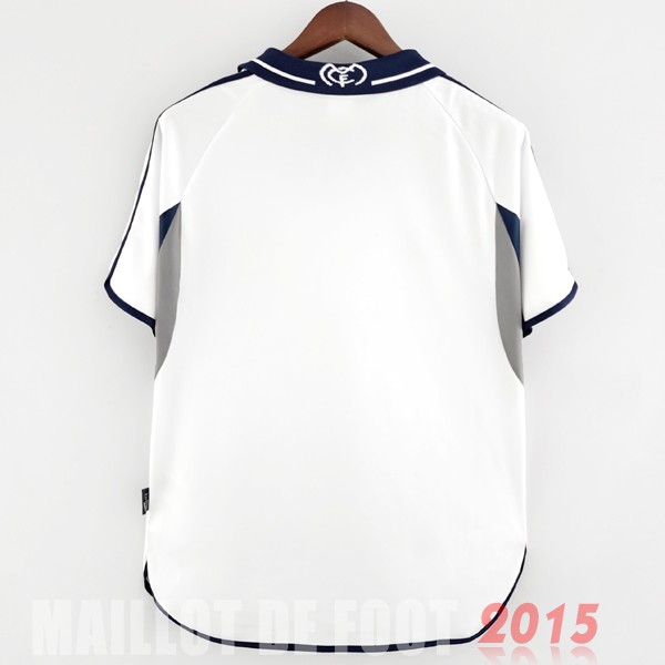 Maillot De Foot Domicile Maillot Real Madrid Rétro 2000 2001 Blanc