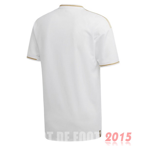 Maillot De Foot Domicile Maillot Real Madrid Rétro 2019 2020 Blanc