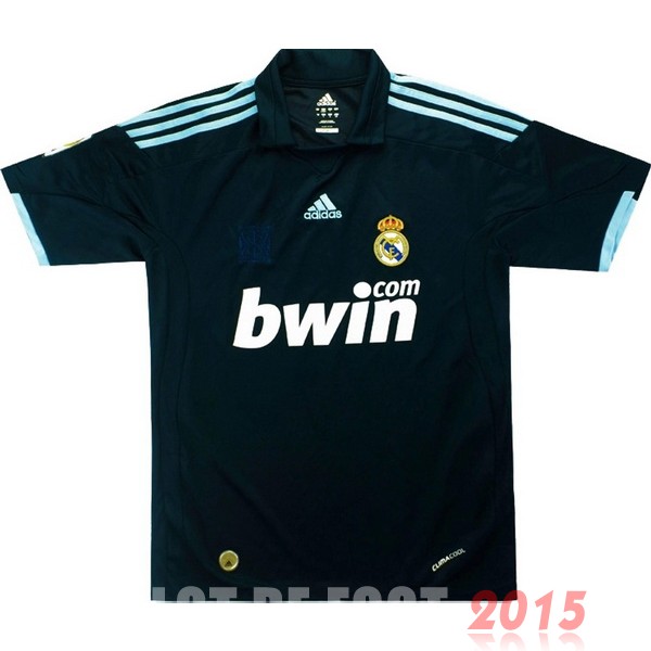 Maillot De Foot Exterieur Maillot Real Madrid Rétro 2009 2010 Noir