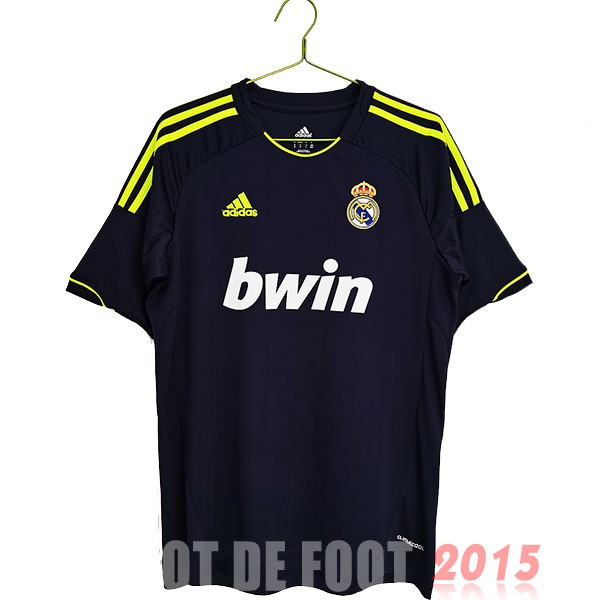 Maillot De Foot Exterieur Maillot Real Madrid Rétro 2012 2013 Noir