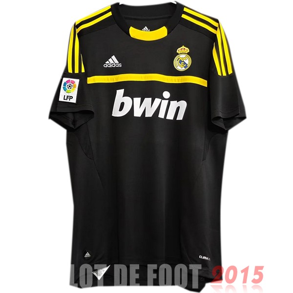 Maillot De Foot Gardien Maillot Real Madrid 2011 2012 Noir