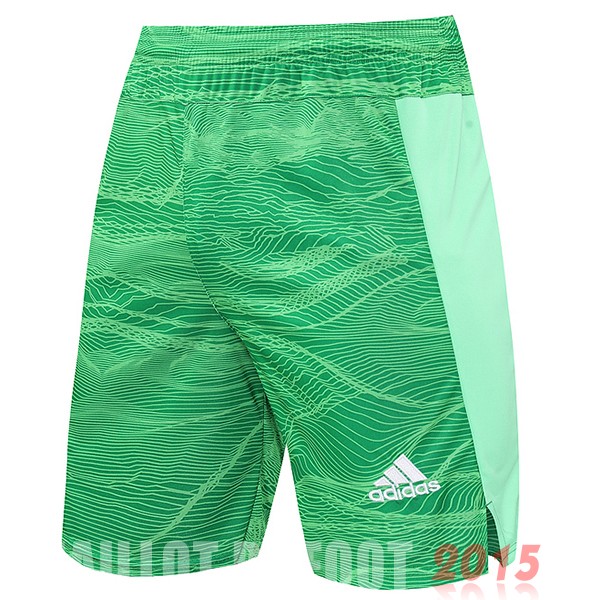 Maillot De Foot Gardien Pantalon Real Madrid 21 22 Vert