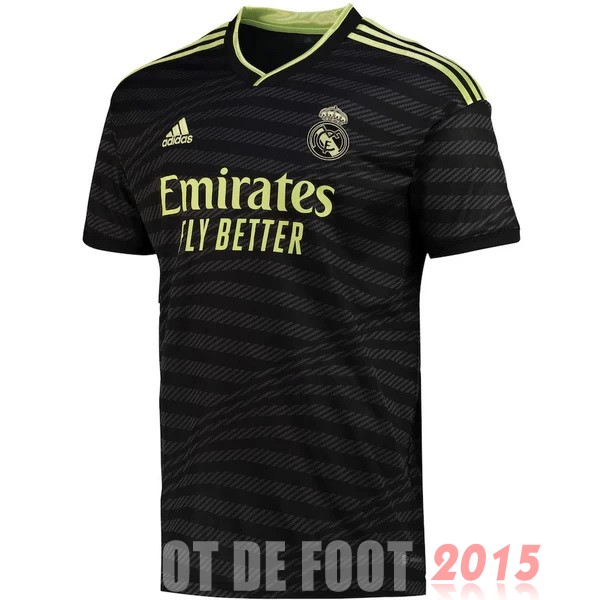 Maillot De Foot Thailande Third Maillot Real Madrid 22/23 Noir