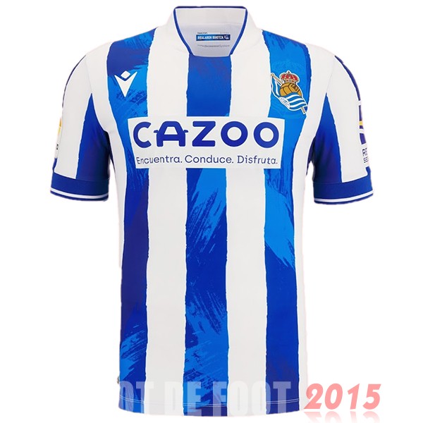 Maillot De Foot Domicile Maillot Real Sociedad 22/23 Bleu