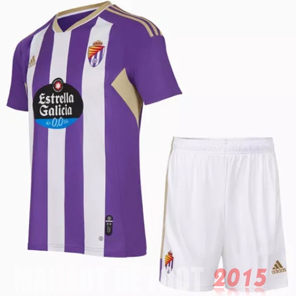 Maillot De Foot Domicile Conjunto De Enfant Real Valladolid 22/23 Purpura