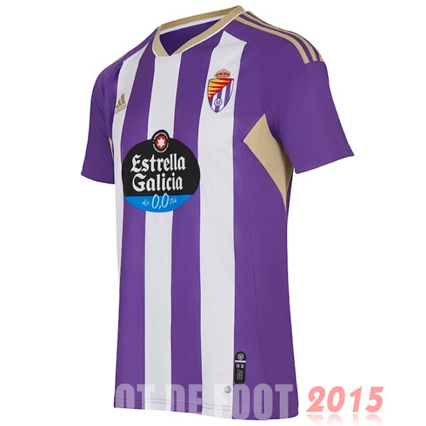 Maillot De Foot Thailande Domicile Maillot Real Valladolid 22/23 Blanc Purpura