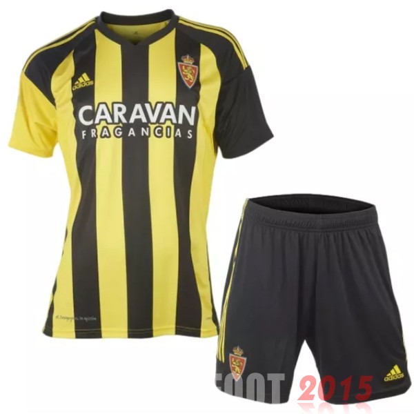 Maillot De Foot Exterieur Conjunto De Enfant Real Zaragoza 22/23 Jaune