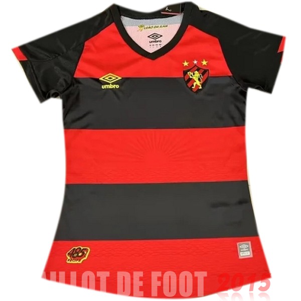 Maillot De Foot Domicile Maillot Femme Recife 22/23 Rouge Noir