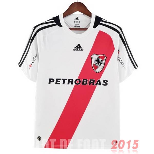 Maillot De Foot Domicile Maillot River Plate Rétro 2009 2010 Blanc