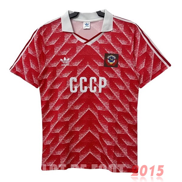 Maillot De Foot Domicile Maillot Rusia Rétro 1987 1988 Rouge