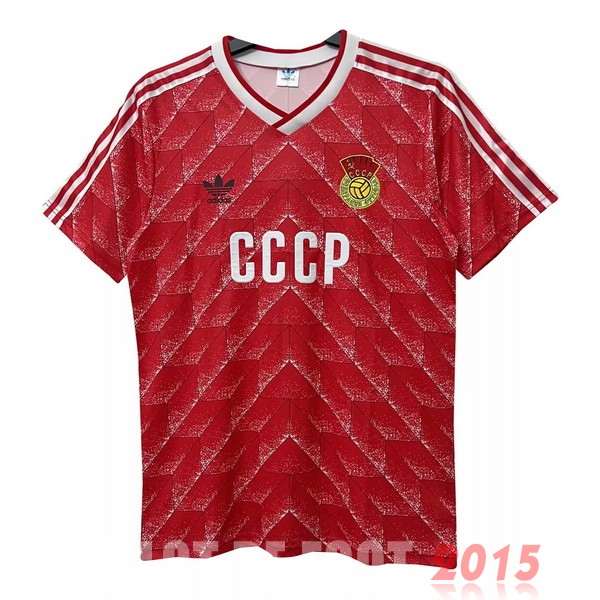 Maillot De Foot Domicile Maillot Rusia Rétro 1988 1989 Rouge