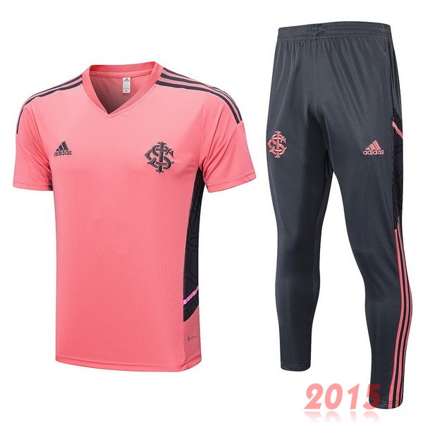 Maillot De Foot Entrainement Ensemble Complet Internacional 22/23 Rose Gris