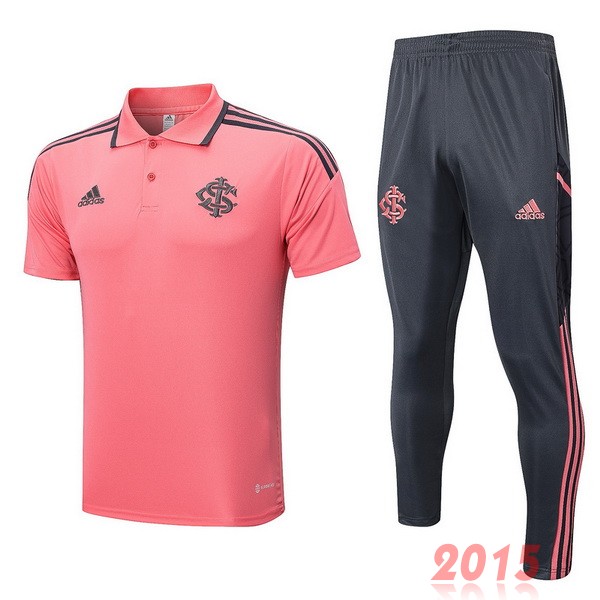 Maillot De Foot Ensemble Complet Polo Internacional 22/23 Rose Gris