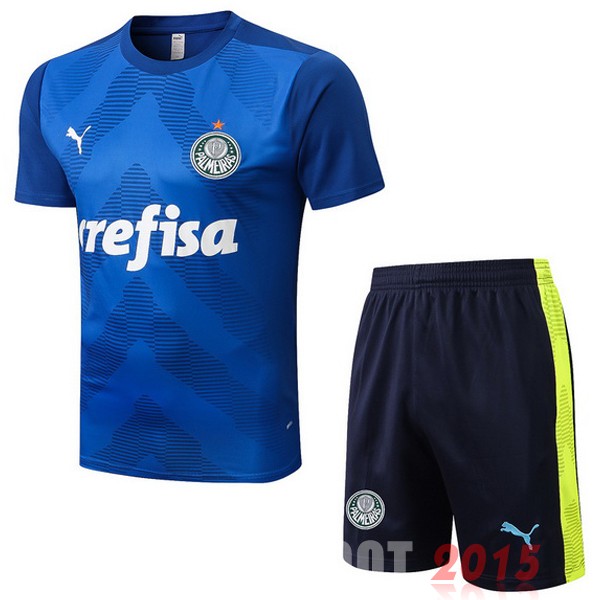 Maillot De Foot Entrainement Ensemble Complet Palmeiras 22/23 Bleu