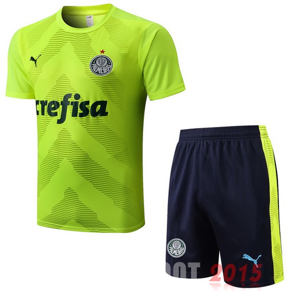 Maillot De Foot Entrainement Ensemble Complet Palmeiras 22/23 Jaune