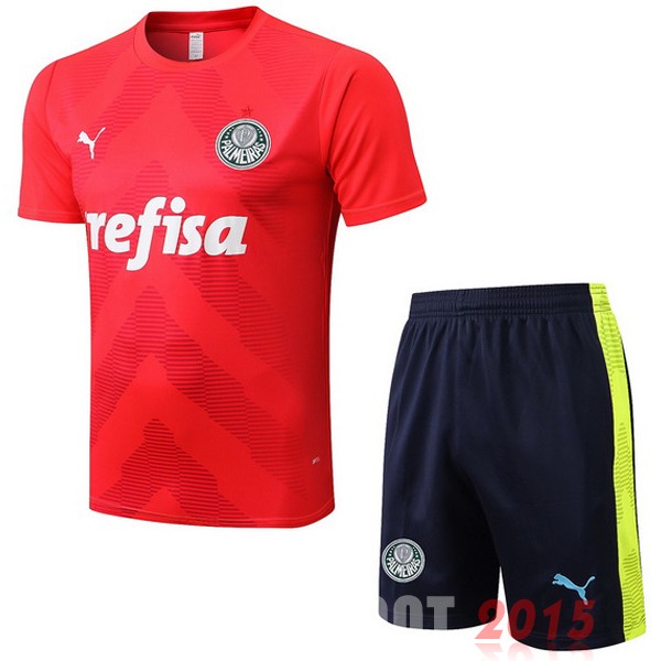 Maillot De Foot Entrainement Ensemble Complet Palmeiras 22/23 Rouge