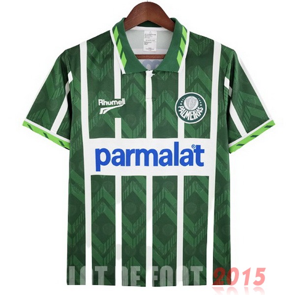 Maillot De Foot Domicile Maillot Palmeiras Rétro 1996 Vert