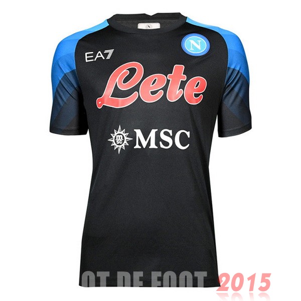 Maillot De Foot Entrainement Napoli 22/23 Noir Bleu