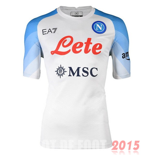 Maillot De Foot Exterieur Maillot Napoli 22/23 Blanc