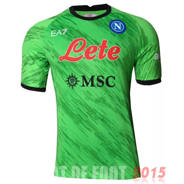 Maillot De Foot Thailande Gardien Maillot Napoli 22/23 Vert