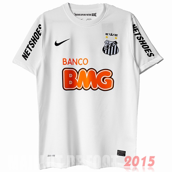 Maillot De Foot Exterieur Maillot Santos Rétro 2013 Blanc