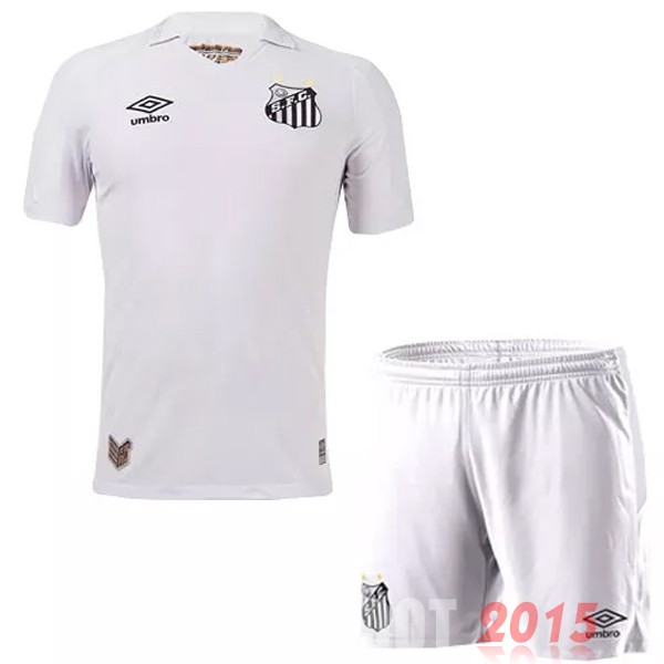 Maillot De Foot Domicile Conjunto De Enfant Santos 22/23 Blanc