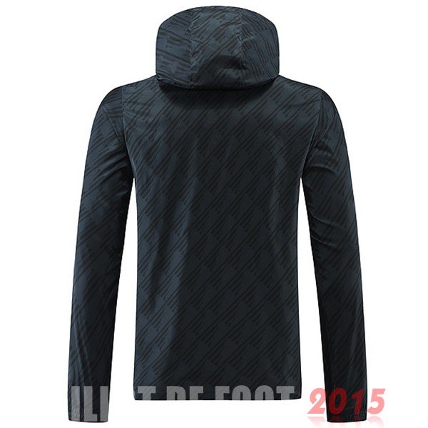 Maillot De Foot Coupe Vent São Paulo 22/23 Noir Rouge