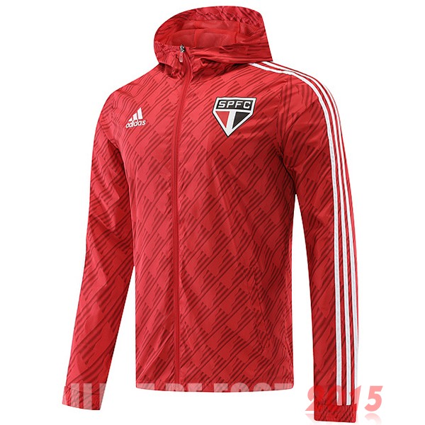 Maillot De Foot Coupe Vent São Paulo 22/23 Rouge