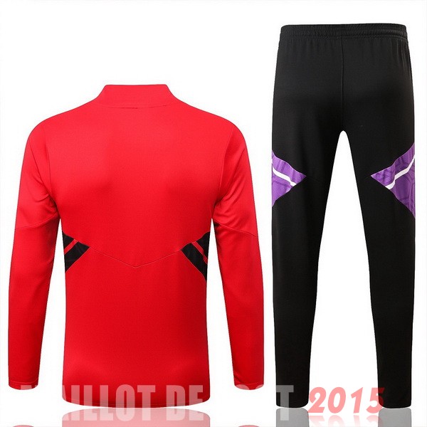Maillot De Foot Survêtements São Paulo 22/23 Rouge I Noir