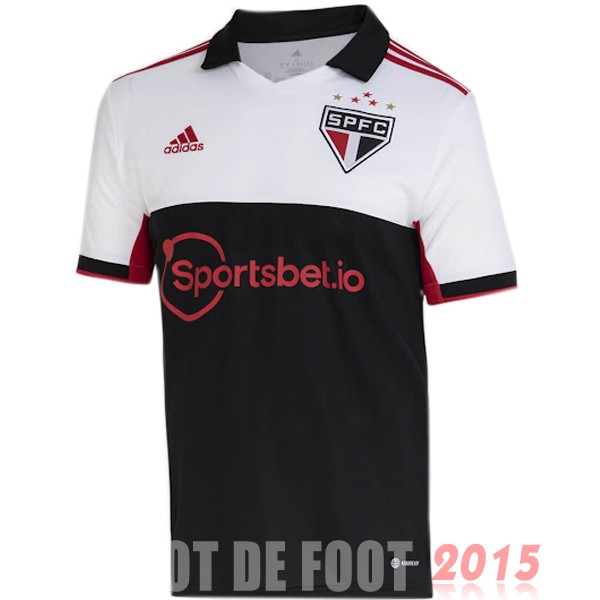 Maillot De Foot Thailande Third Maillot São Paulo 22/23 Noir