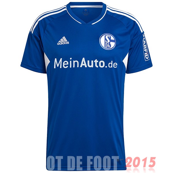 Maillot De Foot Thailande Domicile Maillot Schalke 04 22/23 Bleu