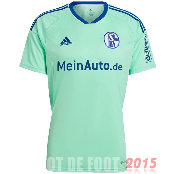 Maillot De Foot Thailande Third Maillot Schalke 04 22/23 Vert