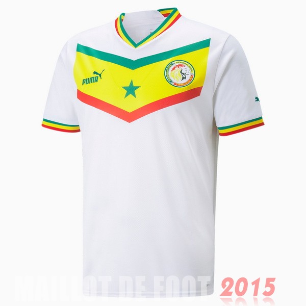 Maillot De Foot Domicile Maillot Sénégal 2022 Blanc