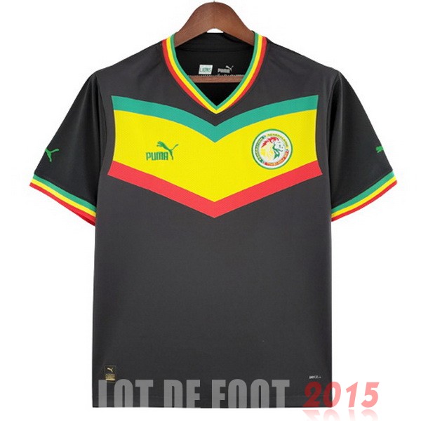 Maillot De Foot Thailande Exterieur Maillot Sénégal 2022 Noir