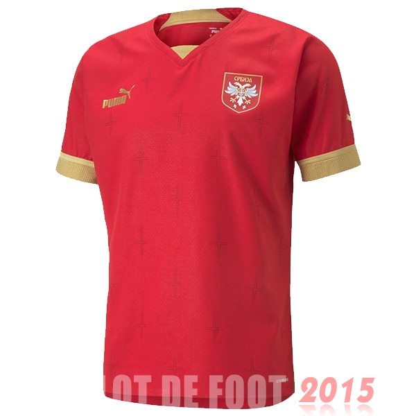 Maillot De Foot Thailande Domicile Maillot Serbie 2022 Rouge