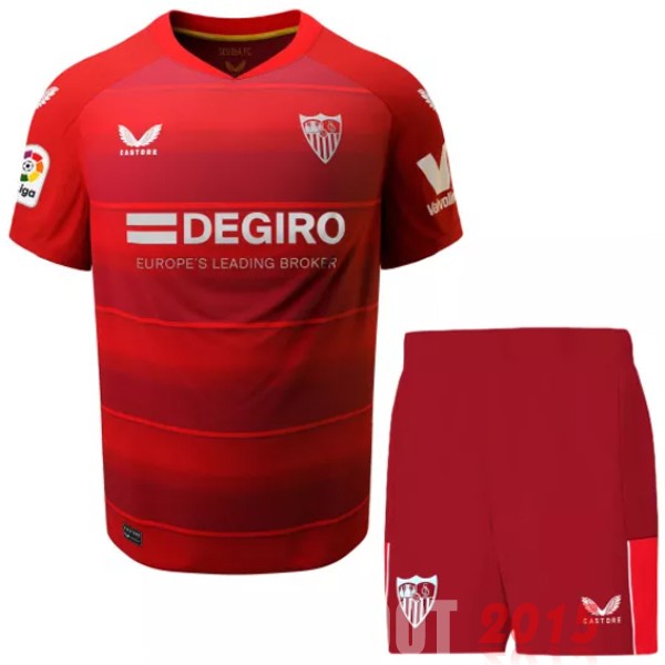 Maillot De Foot Exterieur Conjunto De Enfant Sevilla 22/23 Rouge