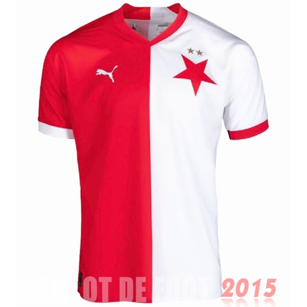 Maillot De Foot Thailande Domicile Maillot Slavia Praha 22/23 Blanc