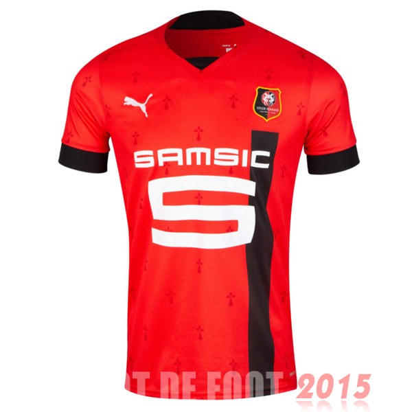 Maillot De Foot Thailande Domicile Maillot Stade Rennais 22/23 Rouge