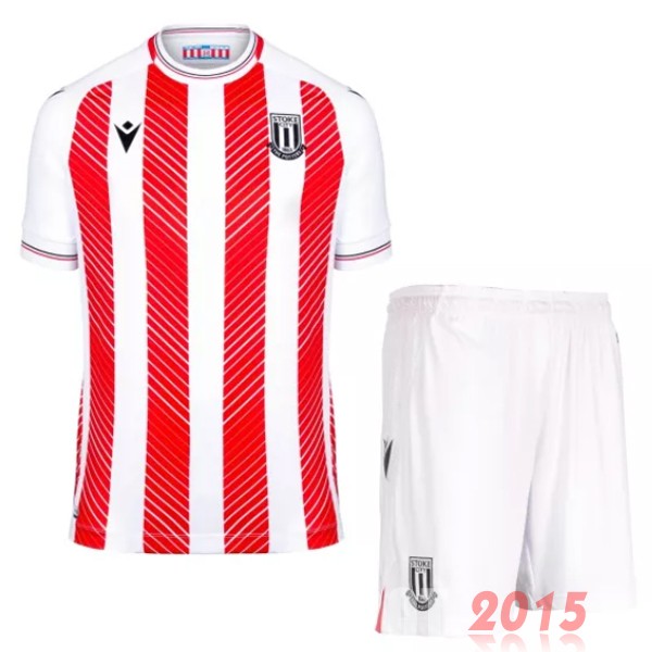 Maillot De Foot Domicile Conjunto De Enfant Stoke City 22/23 Rouge