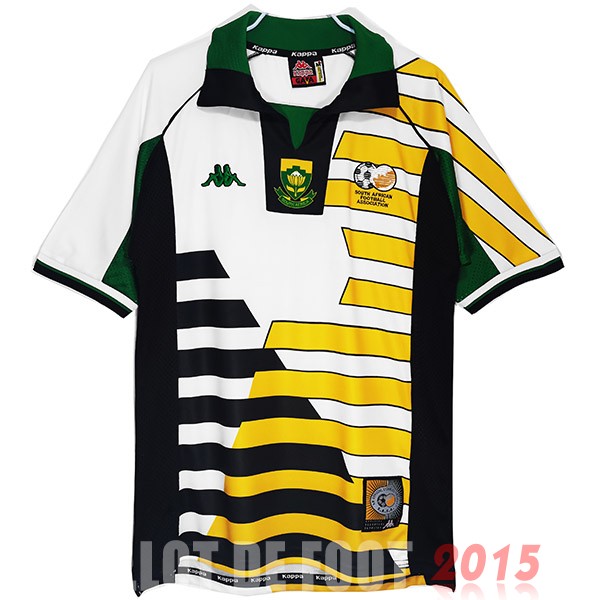 Maillot De Foot Domicile Maillot Sudafrica Rétro 1998 1999 Blanc