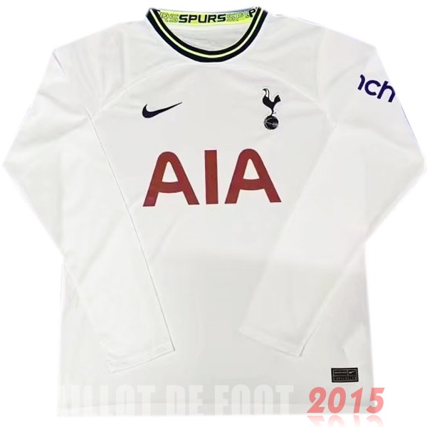 Maillot De Foot Thailande Domicile Manches Longues Tottenham Hotspur 22/23 Blanc