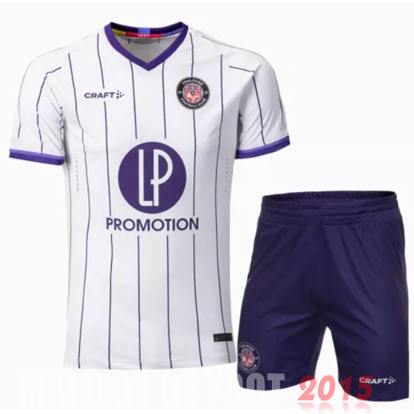 Maillot De Foot Domicile Conjunto De Enfant Toulouse 22/23 Blanc Maillot De Foot Domicile Conjunto De Enfant Toulouse 22/23 Blanc