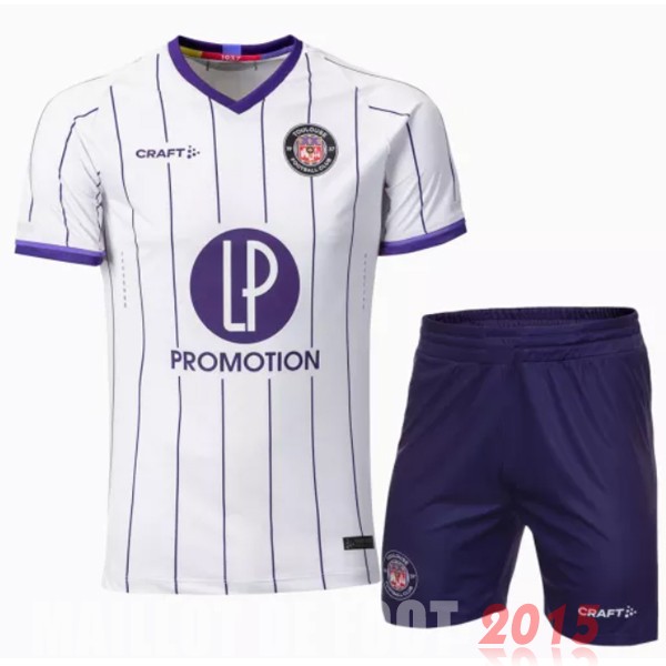 Maillot De Foot Domicile Conjunto De Enfant Toulouse 22/23 Blanc