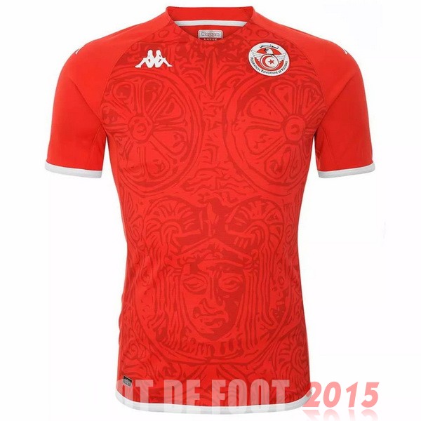 Maillot De Foot Thailande Domicile Maillot Tunisie 2022 Rouge